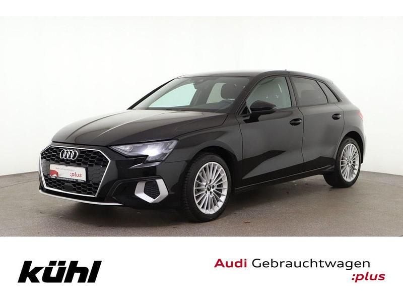 Brillantschwarz Gebraucht 2023 Audi A3 Advanced Plus Limousine | 24.980 € (Guter Preis) - Bild 1/4
