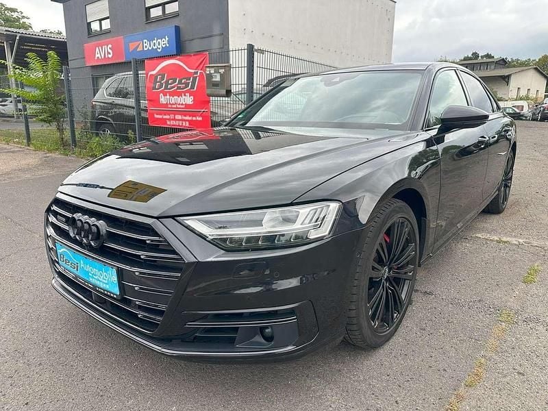 Mythosschwarz metallic Gebraucht 2018 Audi A8 Limousine | 39.400 € (Guter Preis) - Bild 1/4