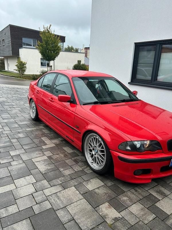 Rot Gebraucht 1998 BMW 328 M Sport Limousine | 4.900 € (Superpreis) - Bild 1/4