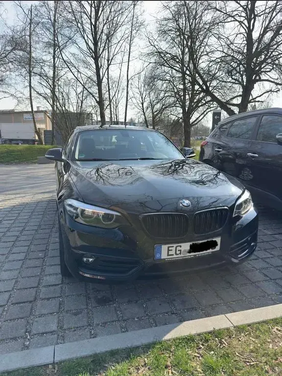 Gebraucht BMW 220 Sport Line 184 PS (135 kW) 2018 Schwarz Coupé