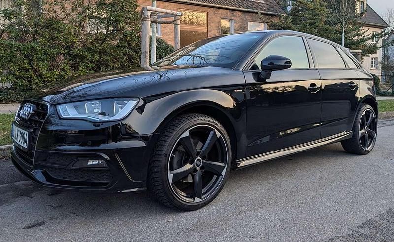 Gebraucht Audi A3 S-Line 110 PS (80 kW) 2015 Schwarz Kombi