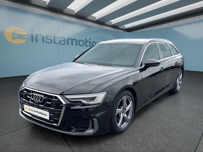 Schwarz Gebraucht 2024 Audi A6 S-Line Kombi | 54.199 € - Bild 1/1