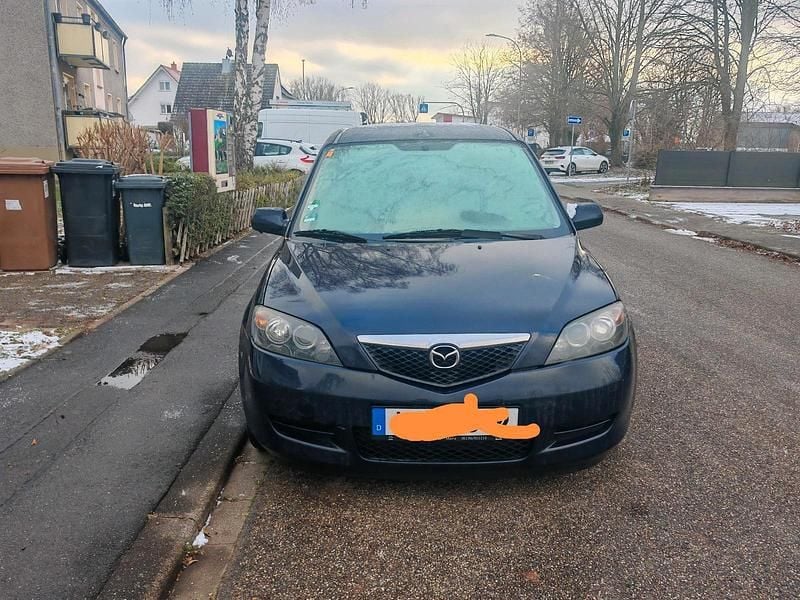 Blau Gebraucht 2006 Mazda 2 Kleinwagen | 500 € (Guter Preis) - Bild 1/4