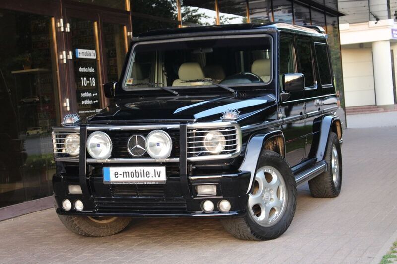 Gebraucht Mercedes G320 211 PS (155 kW) 1994 Schwarz SUV