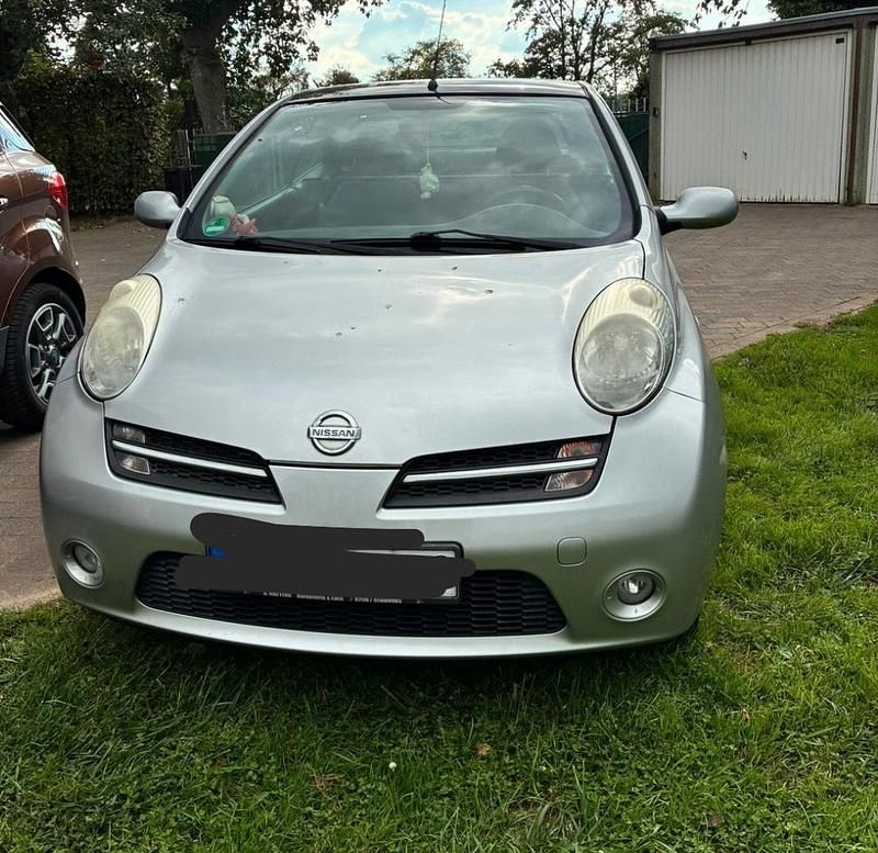 Silber Gebraucht 2006 Nissan Micra Kleinwagen | 1.000 € - Bild 1/4