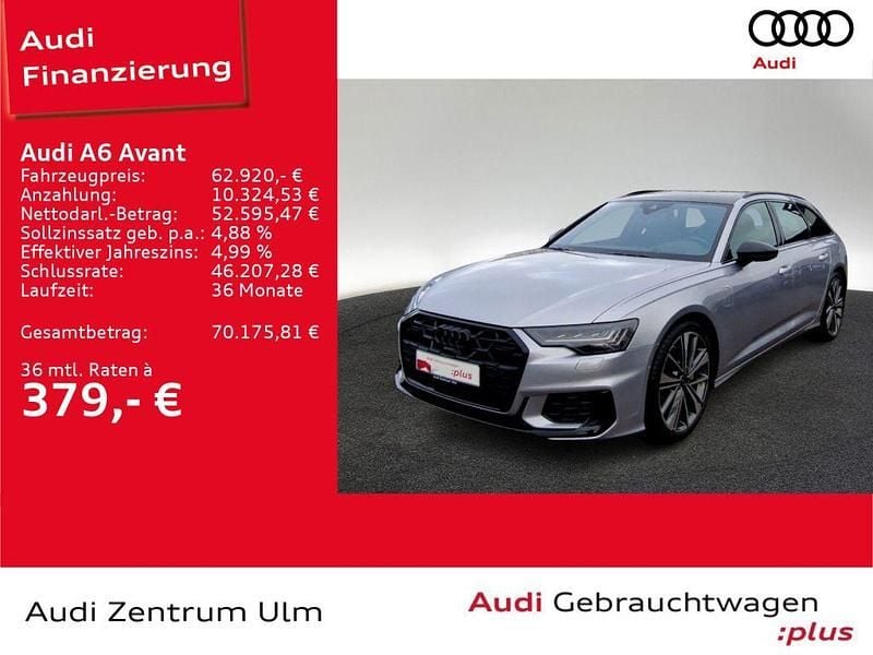 Gebraucht Audi A6 Competition 286 PS (210 kW) 2025 Florettsilber metallic / dach brillantsc (metallic) Kombi