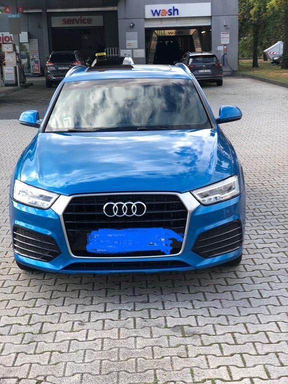 Blau Gebraucht 2016 Audi Q3 S-Line SUV | 13.900 € (Fairer Preis) - Bild 1/4