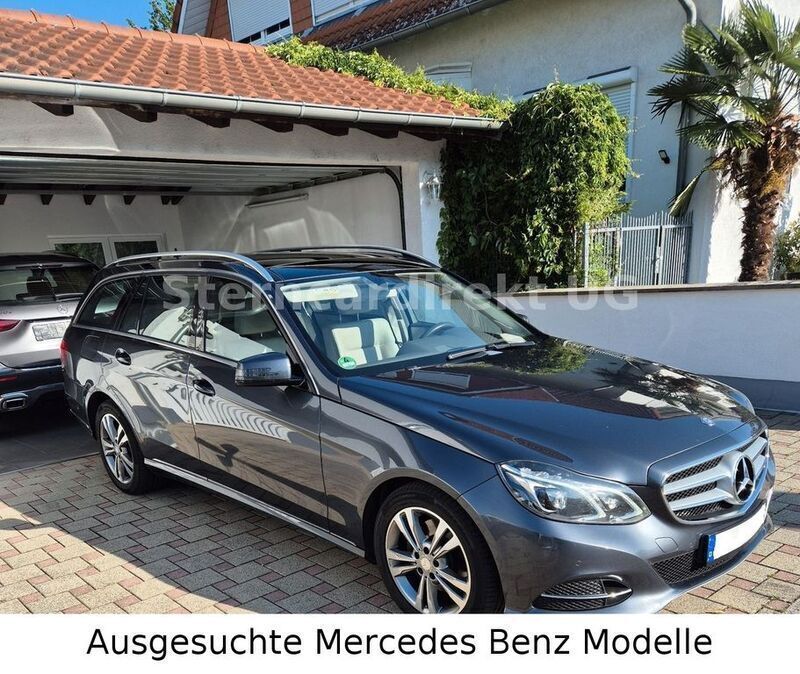 Grau Gebraucht 2015 Mercedes E350 Avantgarde Kombi | 14.900 € (Guter Preis) - Bild 1/4