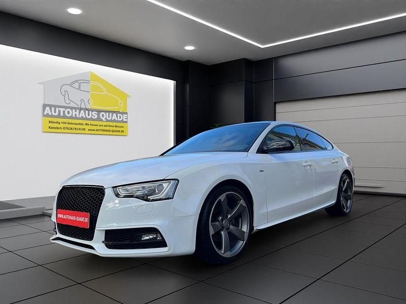 Weiss Gebraucht 2015 Audi A5 Sportback S-Line Kleinwagen | 13.999 € (Fairer Preis) - Bild 1/4