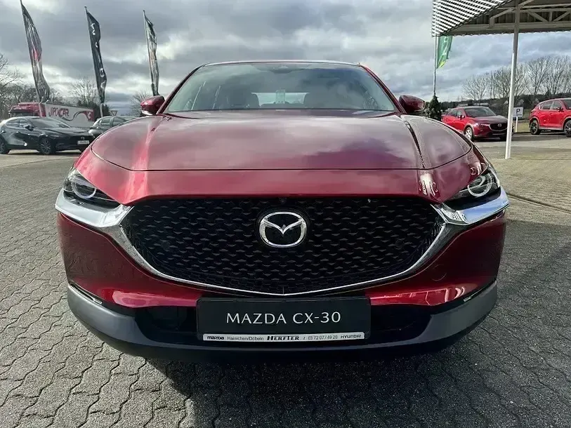 Używany Mazda CX-30 Selection 186 KM (136 kW) 2021 Czerwony SUV