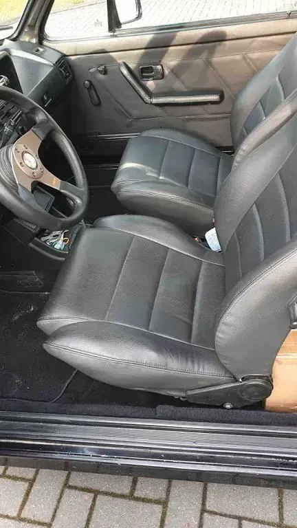 Gebraucht VW Golf Cabriolet 98 PS (72 kW) 1990 Schwarz Cabrio