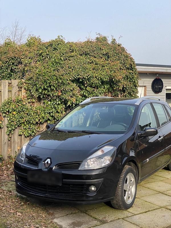 Gebraucht Renault Clio III 101 PS (74 kW) 2008 Schwarz Kleinwagen