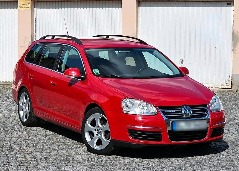Gebraucht VW Golf V 105 PS (77 kW) 2008 Rot Kombi