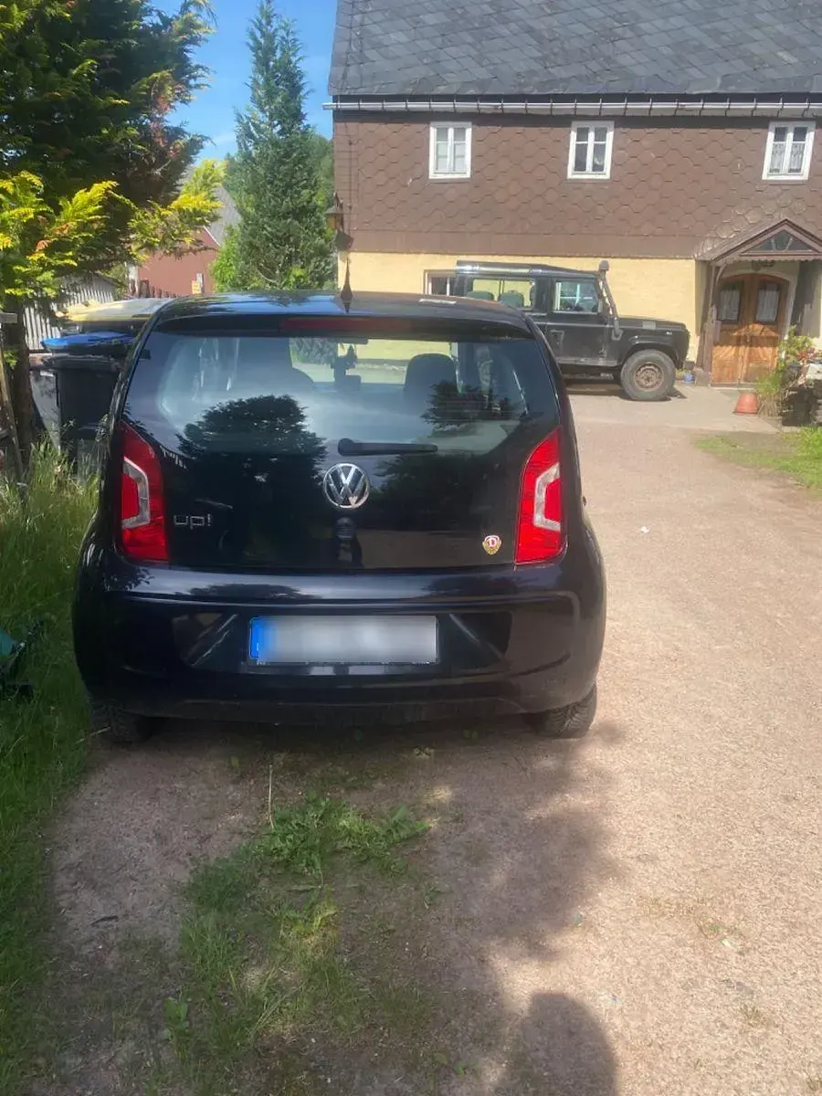 Gebraucht VW up! 60 PS (44 kW) 2012 Schwarz Kleinwagen
