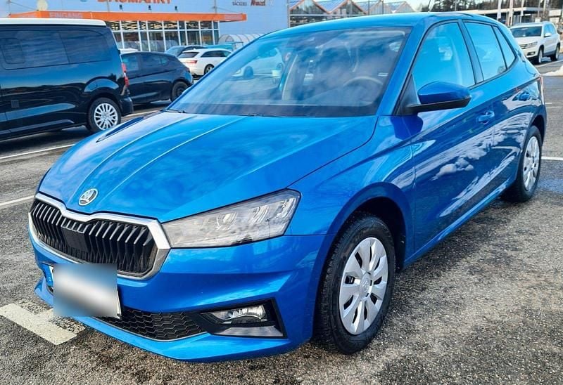 Gebraucht Skoda Fabia Ambition 95 PS (69 kW) 2023 Blau Kleinwagen