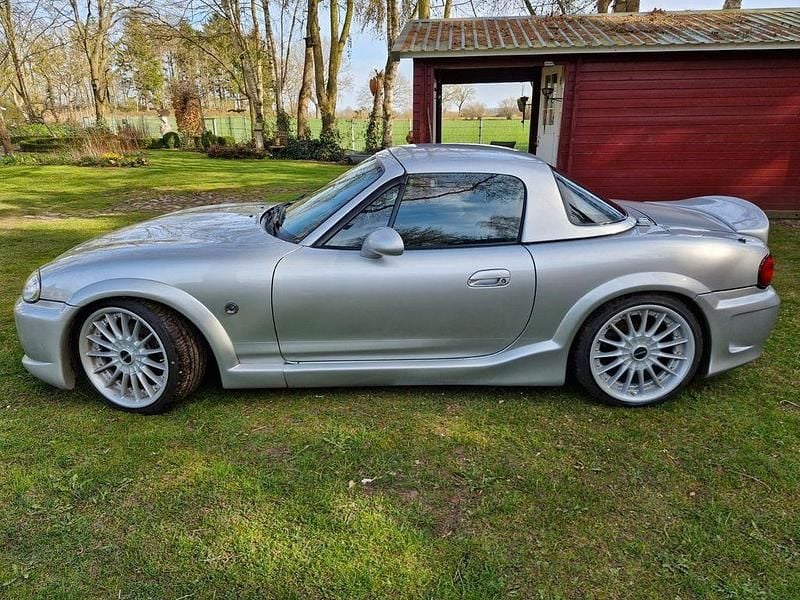 Gebraucht Mazda MX5 110 PS (80 kW) 2004 Silber Cabrio