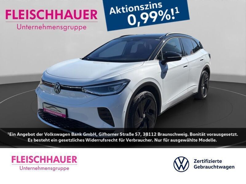 Weiss Gebraucht 2023 VW ID.4 GTX SUV | 44.890 € (Teuer) - Bild 1/2