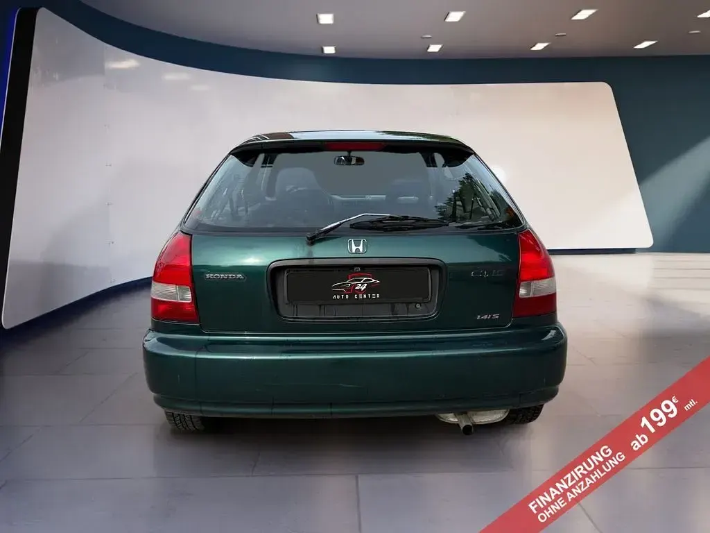 Gebraucht Honda Civic 90 PS (66 kW) 1999 Grün Limousine