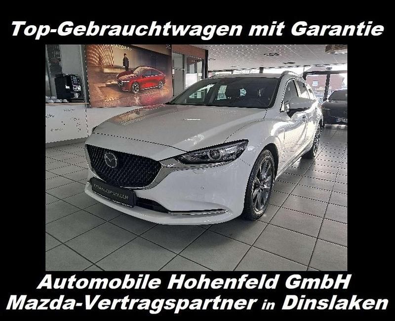 Rhodium white Gebraucht 2023 Mazda 6 Center-Line Kombi | 25.990 € (Guter Preis) - Bild 1/4