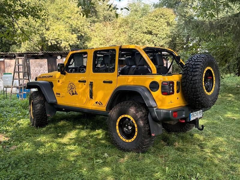 Gebraucht Jeep Wrangler Rubicon 200 PS (147 kW) 2019 Gelb SUV