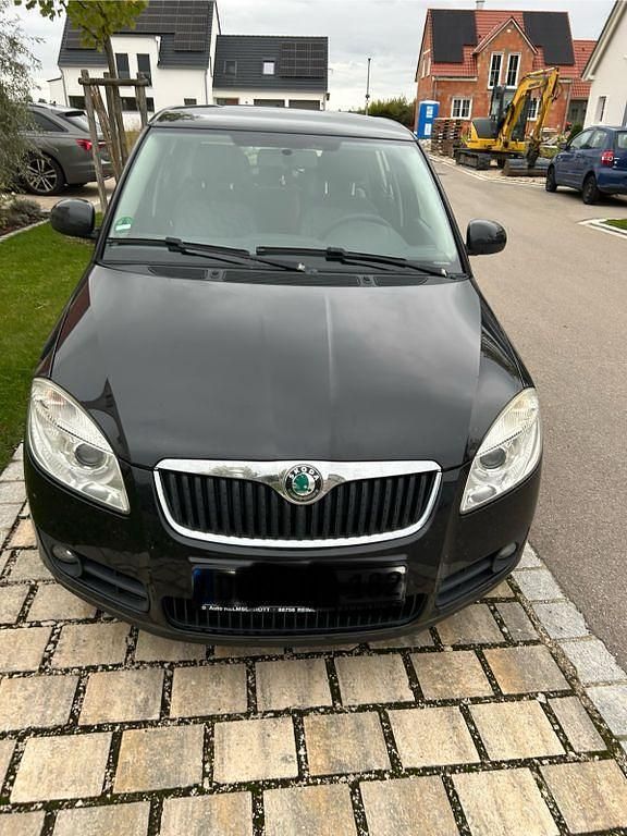 Schwarz Gebraucht 2009 Skoda Fabia Classic Kleinwagen | 1.900 € (Fairer Preis) - Bild 1/4