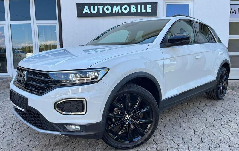Weiß Gebraucht 2021 VW T-Roc Sportline SUV | 25.479 € (Fairer Preis) - Bild 1/4
