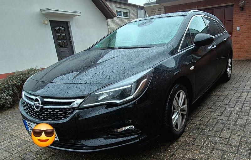 Gebraucht Opel Astra Dynamic 125 PS (91 kW) 2017 Schwarz Kombi