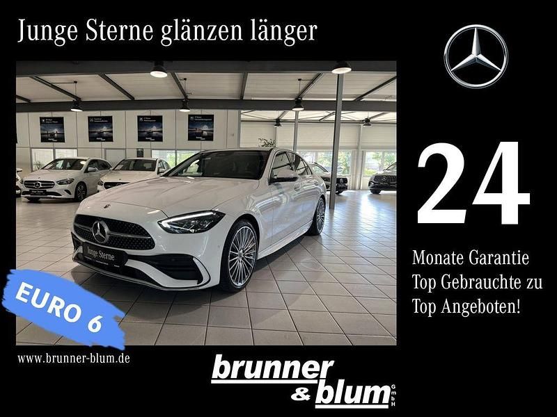 Manufaktur lack manufaktur opa Gebraucht 2024 Mercedes C220 AMG Limousine | 46.990 € (Teuer) - Bild 1/4