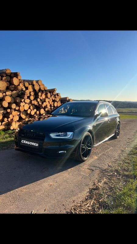Schwarz Gebraucht 2013 Audi A4 S-Line Kombi | 16.600 € (Teuer) - Bild 1/4