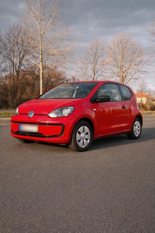 Gebraucht VW up! 60 PS (44 kW) 2012 Rot Kleinwagen