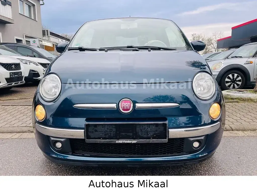 Gebraucht Fiat 500 Lounge 69 PS (50 kW) 2014 Blau Kleinwagen