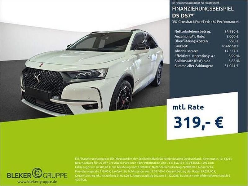 Weiss Gebraucht 2022 DS Automobiles DS4 Crossback SUV | 23.980 € - Bild 1/3