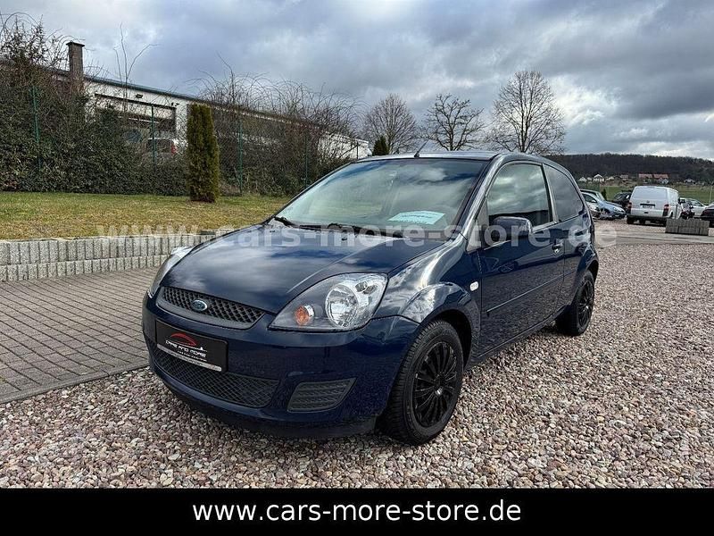 Gebraucht Ford Fiesta Style 69 PS (50 kW) 2008 Blau Kleinwagen