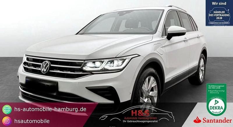 Pure white Gebraucht 2023 VW Tiguan Elegance SUV | 32.900 € (Fairer Preis) - Bild 1/4