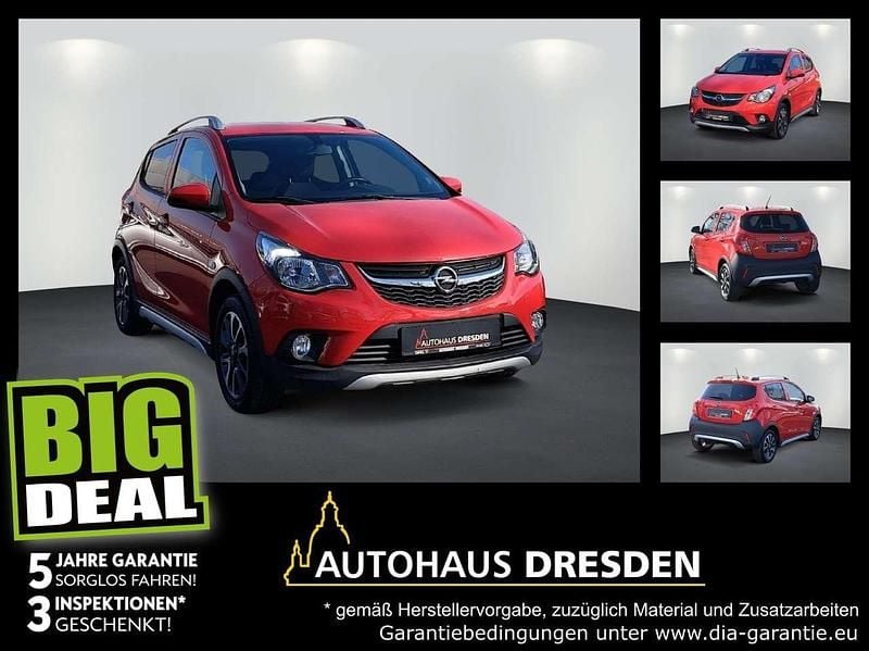 Gebraucht Opel Karl Rocks 73 PS (53 kW) 2018 Lava rot Kleinwagen