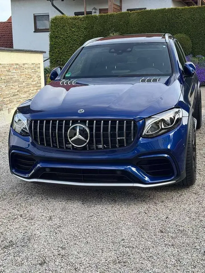 Gebraucht Mercedes GLC63 AMG AMG 510 PS (375 kW) 2019 Blau SUV