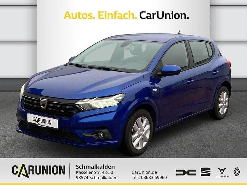 Ironblau Gebraucht 2021 Dacia Sandero Limousine | 11.450 € (Fairer Preis) - Bild 1/4