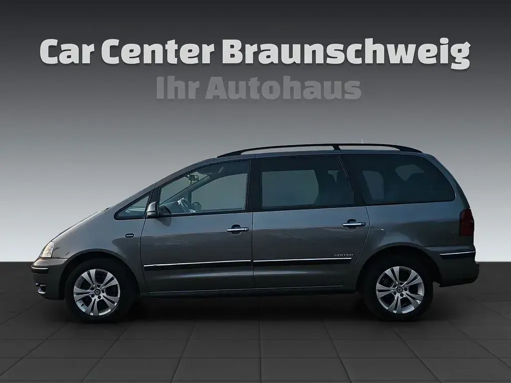 Gebraucht VW Sharan United 140 PS (102 kW) 2008 Grau Van / Kleinbus