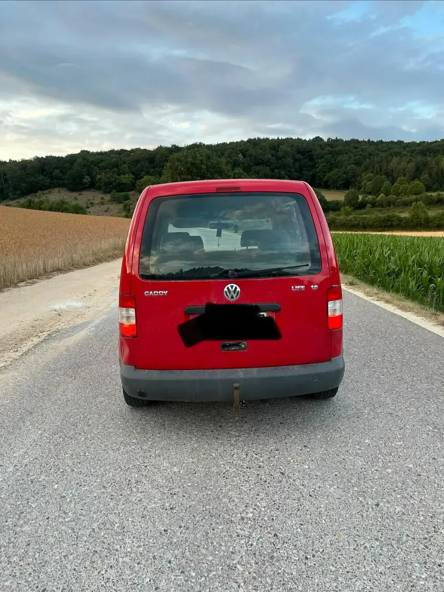 Gebraucht VW Caddy GTI 106 PS (77 kW) 2005 Rot Van / Kleinbus
