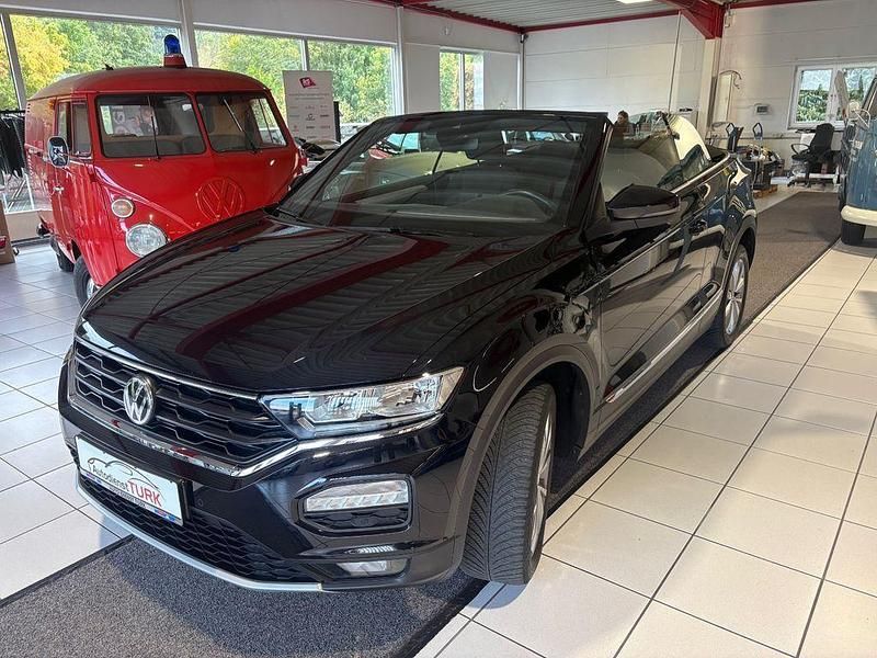 Deep black Gebraucht 2020 VW T-Roc Cabriolet Style Cabrio | 21.500 € (Guter Preis) - Bild 1/4