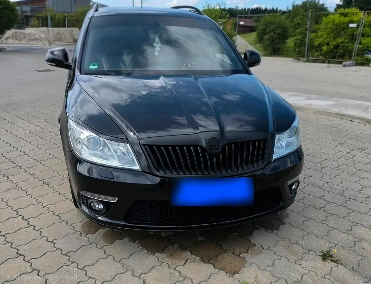 Gebraucht Skoda Octavia vRS 170 PS (125 kW) 2012 Schwarz Kombi