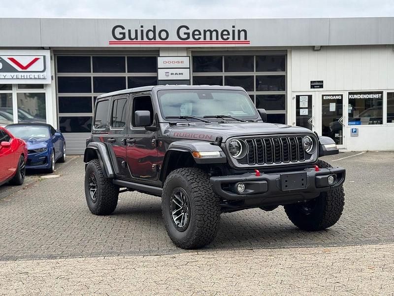 Grau Neu 2025 Jeep Wrangler Unlimited Rubicon SUV | 87.800 € (Teuer) - Bild 1/4