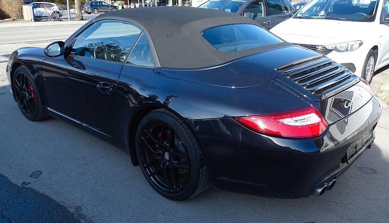 Gebraucht Porsche 911 Carrera S Cabriolet 385 PS (283 kW) 2011 Basaltschwarzmetallic Cabrio