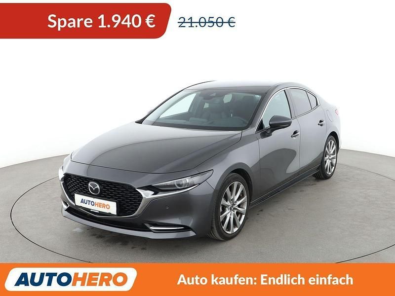 Grau Gebraucht 2019 Mazda 3 Selection Limousine | 19.110 € (Fairer Preis) - Bild 1/3