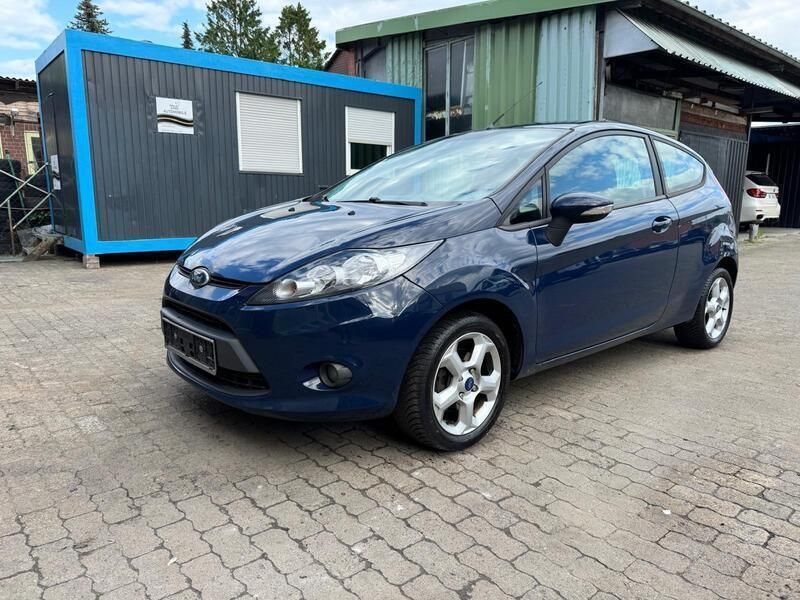 Blau Gebraucht 2011 Ford Fiesta Kleinwagen | 1.600 € (Superpreis) - Bild 1/4