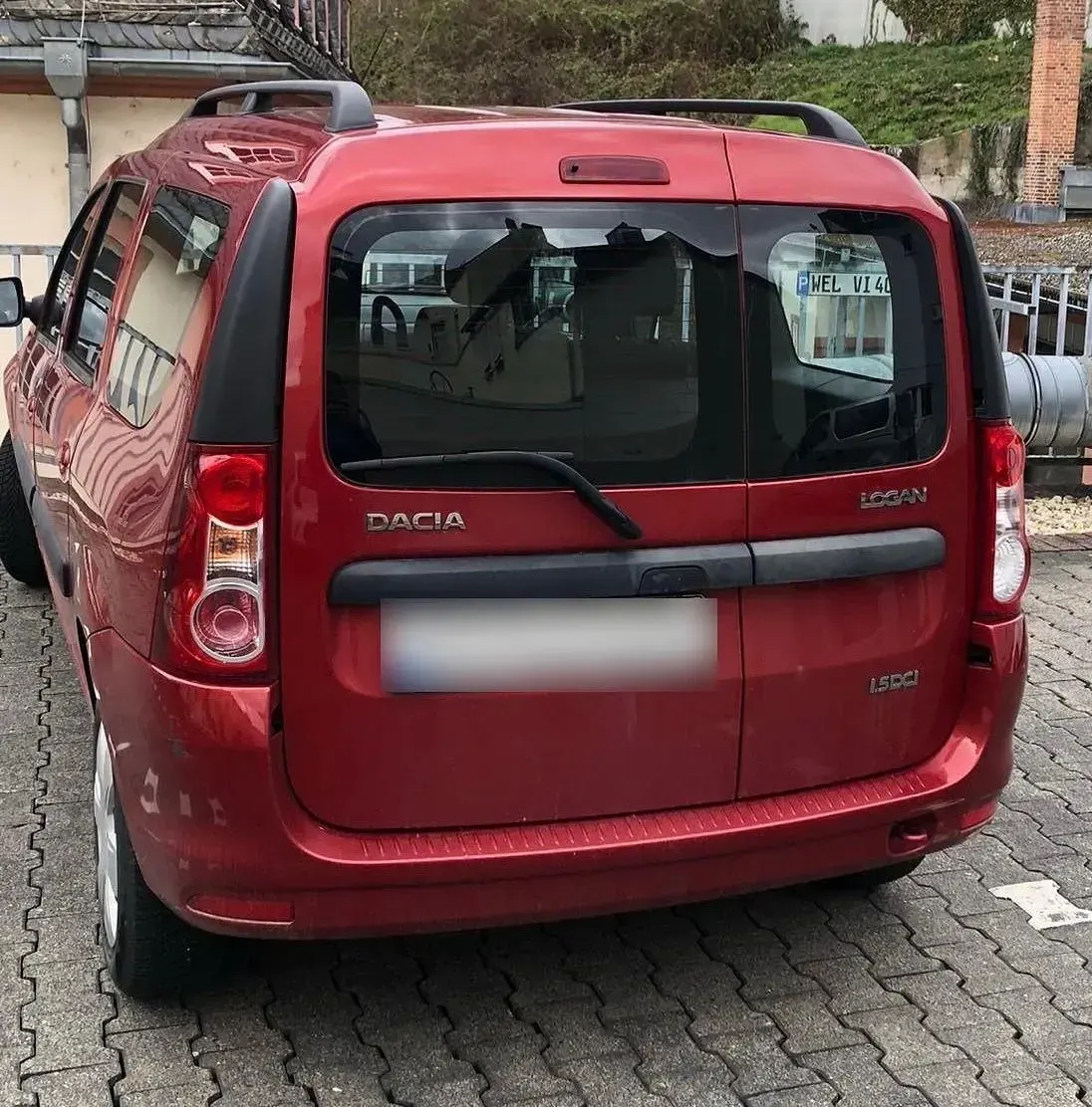 Gebraucht Dacia Logan MCV 88 PS (64 kW) 2012 Rot Van / Kleinbus