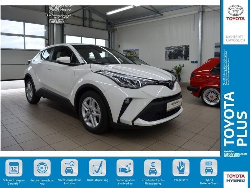 Schneeweiß Gebraucht 2022 Toyota C-HR SUV | 25.840 € (Fairer Preis) - Bild 1/4
