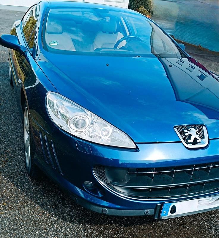 Blau Gebraucht 2006 Peugeot 407 Coupe Coupé | 3.850 € (Superpreis) - Bild 1/4