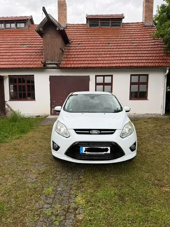 Gebraucht Ford C-MAX SYNC Edition 150 PS (110 kW) 2012 Weiß Van / Kleinbus
