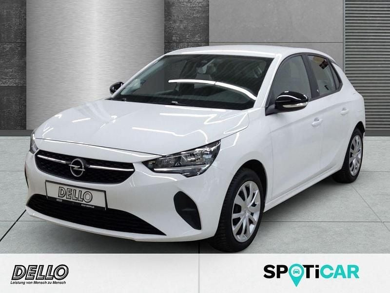Gebraucht Opel Corsa-e Edition 100 kW (136 PS) 2021 Jade weiss/arktis weiss Kleinwagen